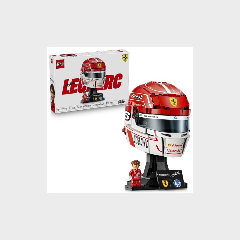 Scuderia Ferrari HP Charles Leclerc-hjelm