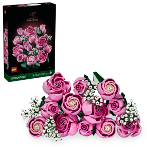 Buket af pink roser